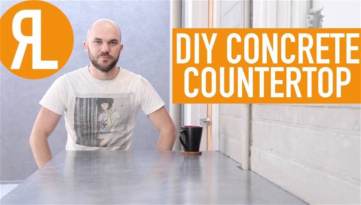 How to Build a Concrete Countertop at Home