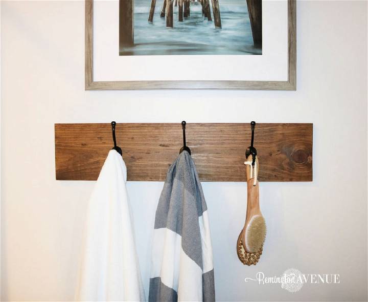 How to Build a Towel Rack