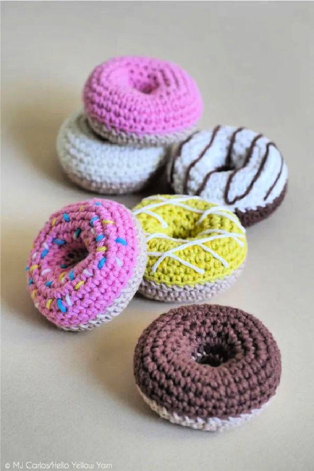 How to Crochet a Donut - Free Pattern