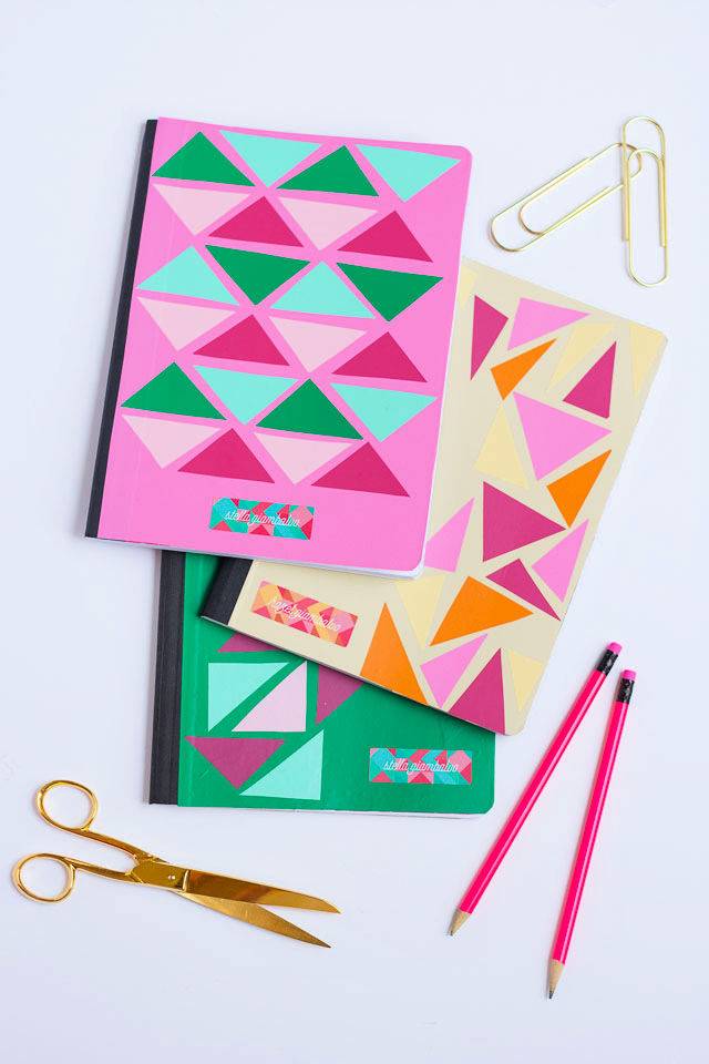 How to Decorate Notebooks With Vinyl