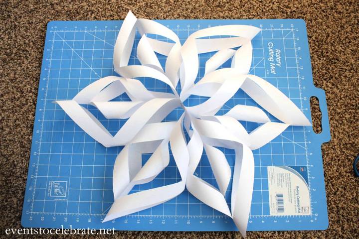How to Do 3D Paper Snowflake