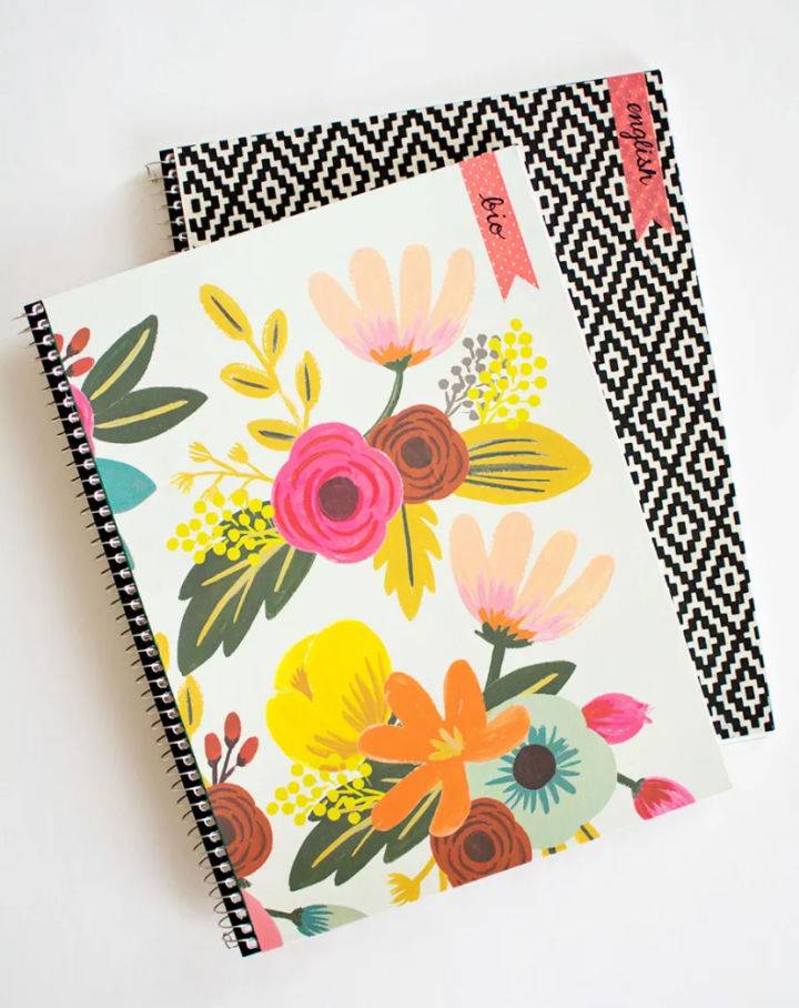 How to Do Customizable Notebooks Cover