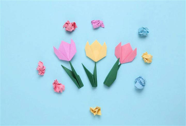 How to Fold Origami Paper Flower
