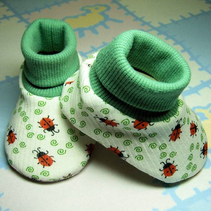 How to Make Baby Bootie Free Pattern