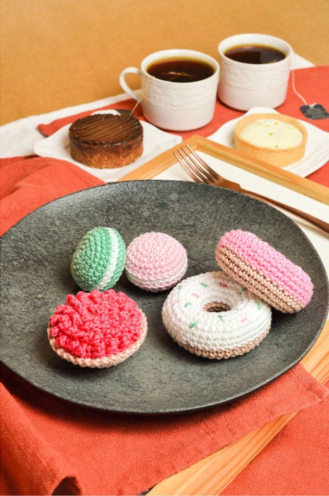 How to Make Donuts Free Crochet Pattern