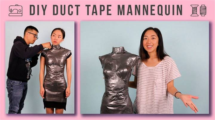 How to Make Dress Form Out of Duct Tape 