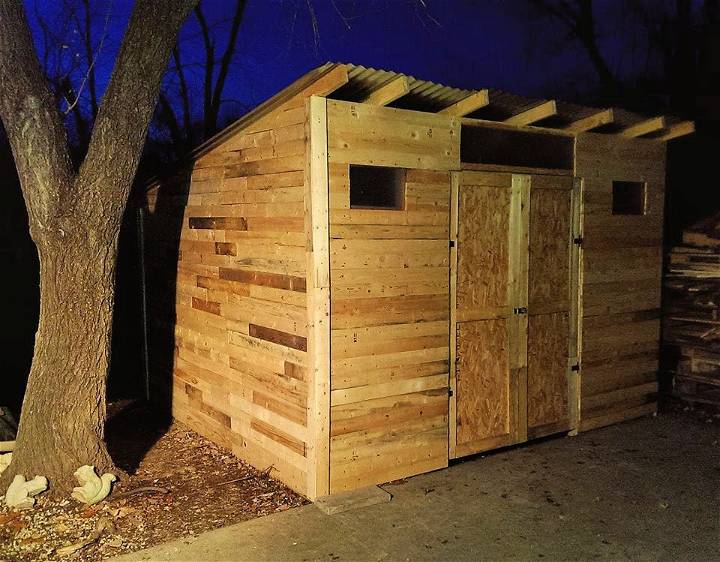 How to Make Pallet Shed