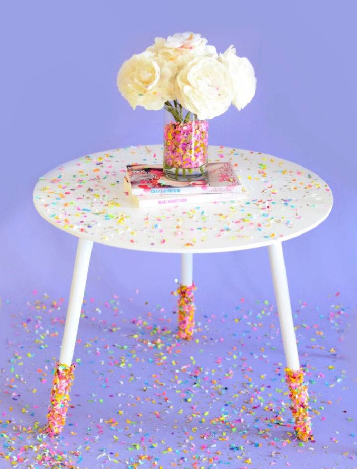 How to Make a Confetti Table