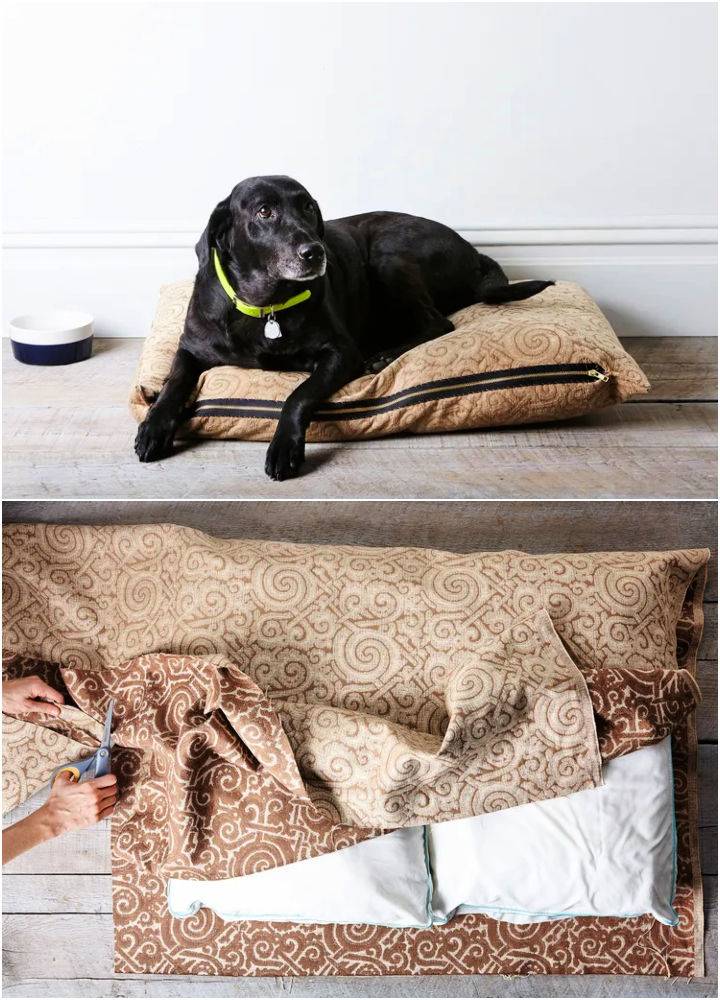 How to Make a Dog Bed Step by Step