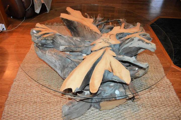 How to Make a Driftwood Coffee Table