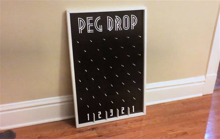 How to Make a Plinko Board With Limited Tools