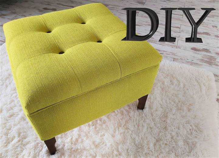 How to Make a Tufted Ottoman