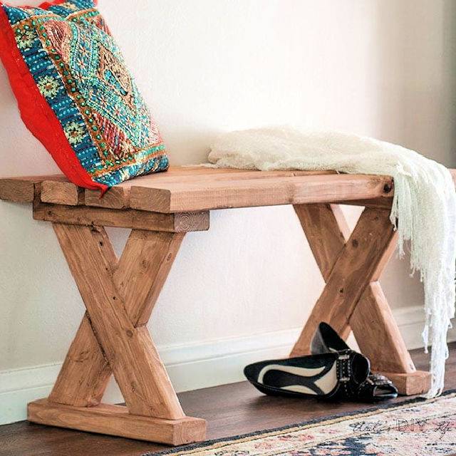 How to Make an Outdoor Bench at Home