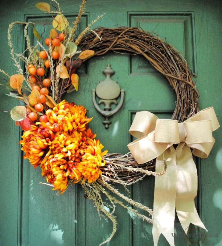 How to Making Your Own Fall Wreath