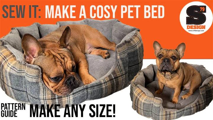 How to Sew an Amazing Dog Bed