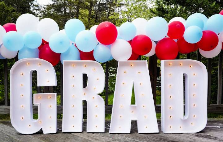 Large DIY Oversized Marquee Letters