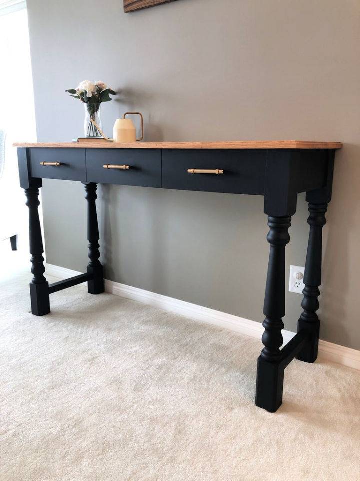 Make Your Own Console Table