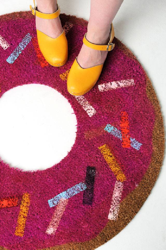 Make Your Own Donut Rug