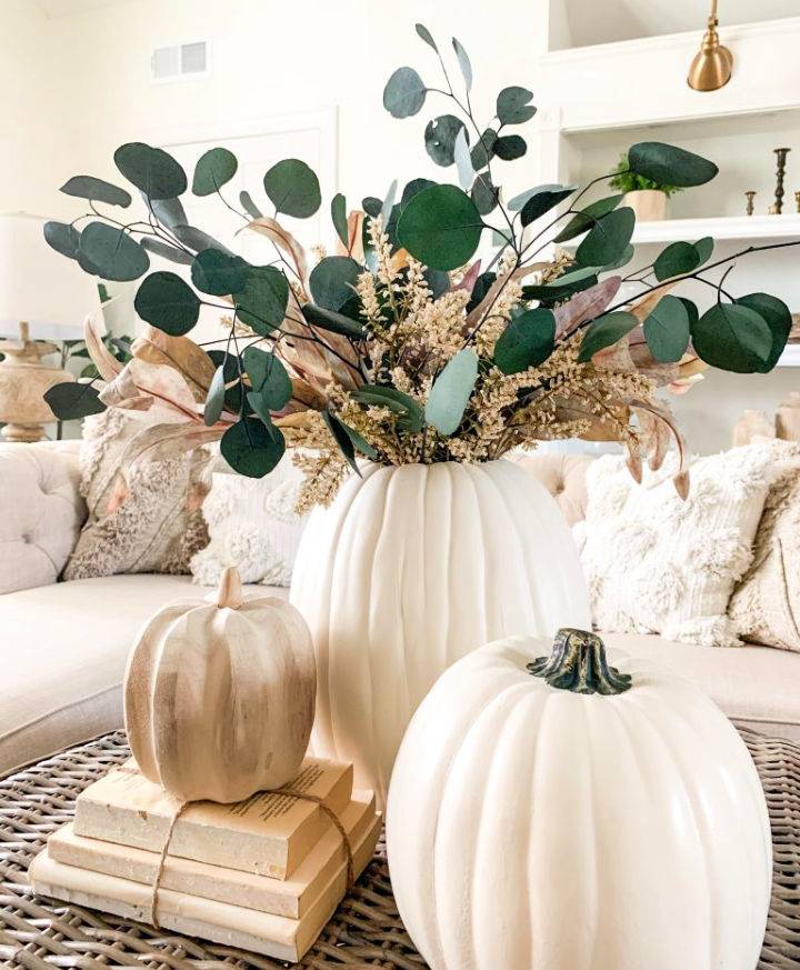 Make Your Own Fall Pumpkin Vase