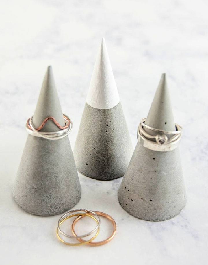 Make Your Own Ring Cones Out of Concrete