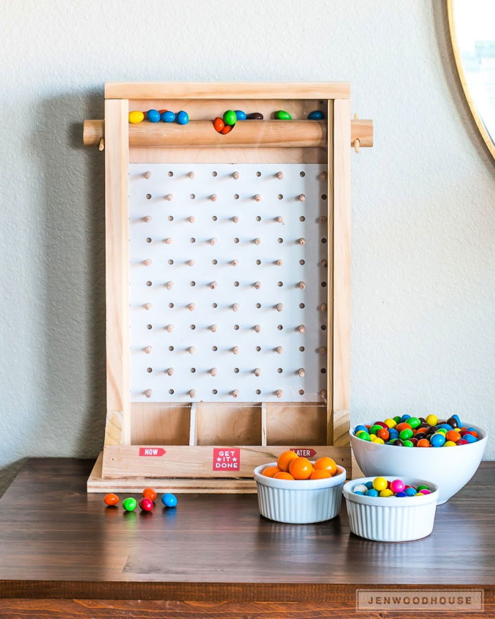 Make a Plinko Board Candy Dispenser