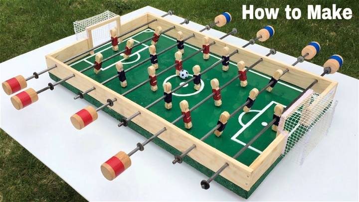 Make a Table Football at Home