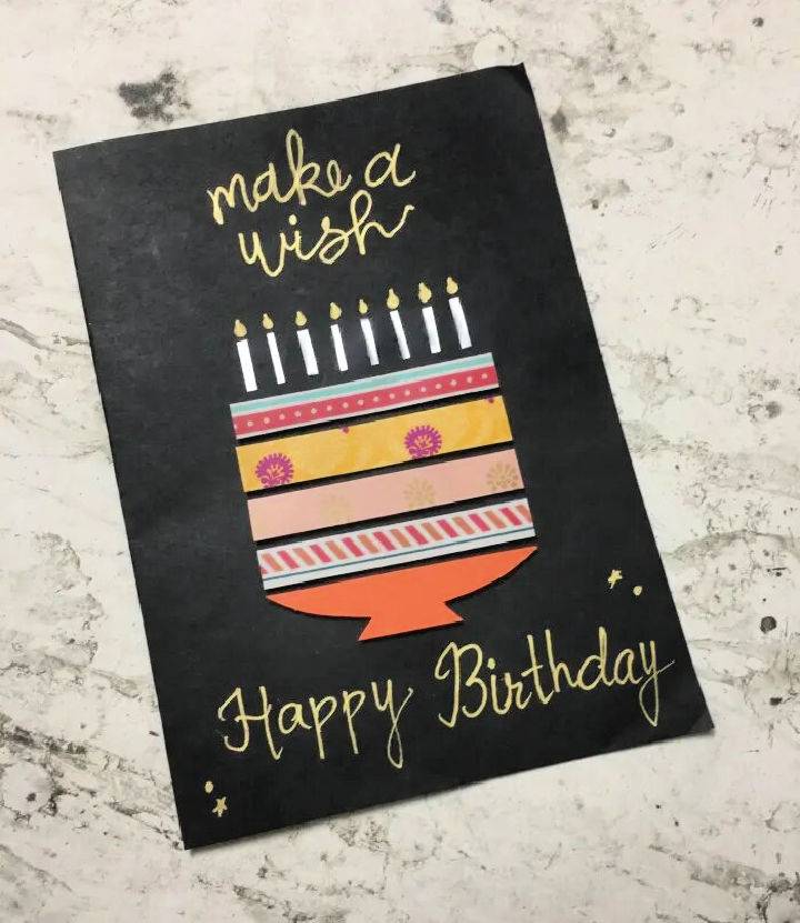 DIY Birthday Cards: 40 Handmade Birthday Card Ideas