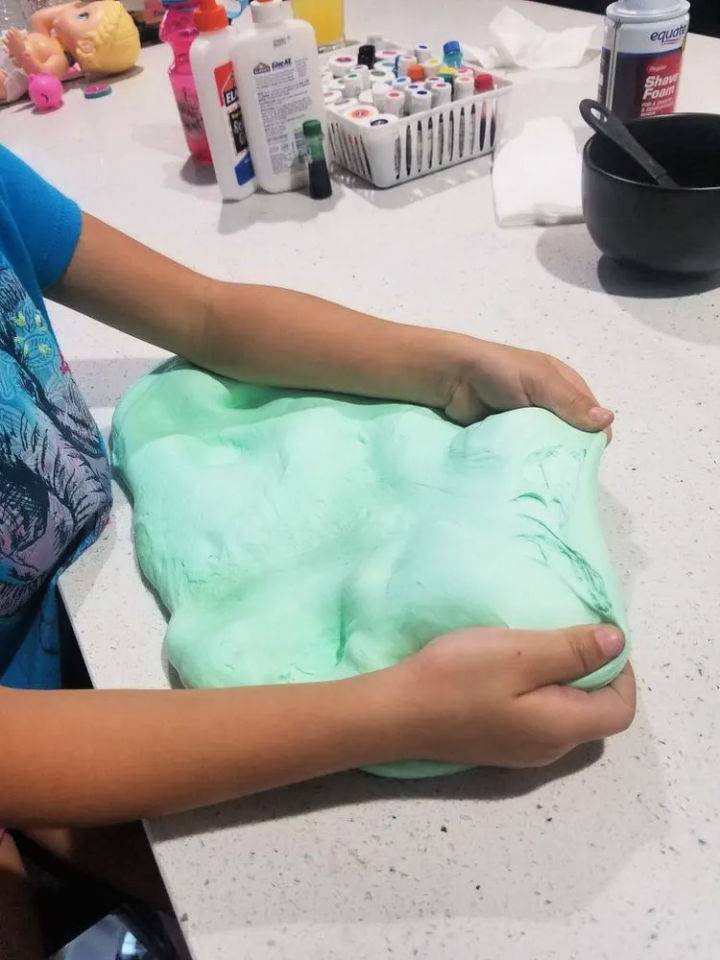 Making Your Own Fluffy Slime