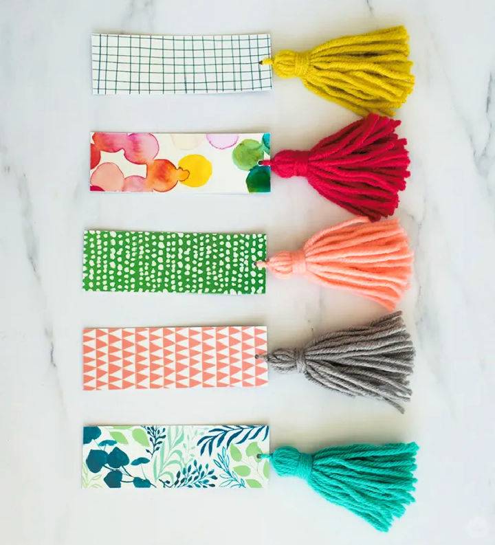 Making Your Own Tassel Bookmarks