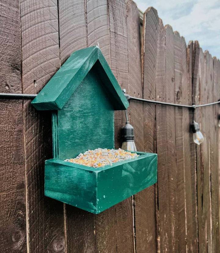 Making a Bird Feeder Out of Scrap Wood