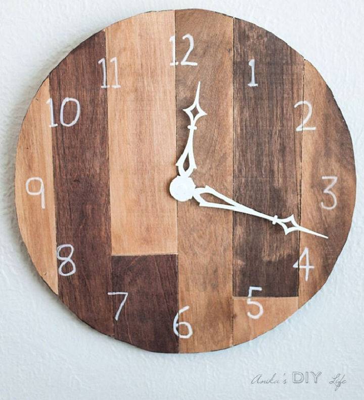Making a Wood Clock Using Scrap Plywood