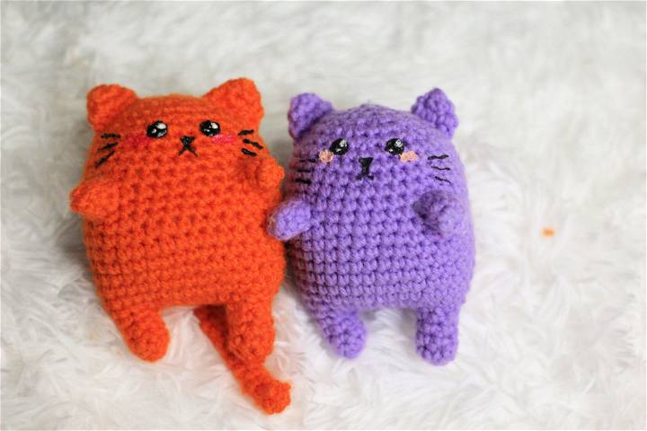 Mini Cat Free Crochet Pattern