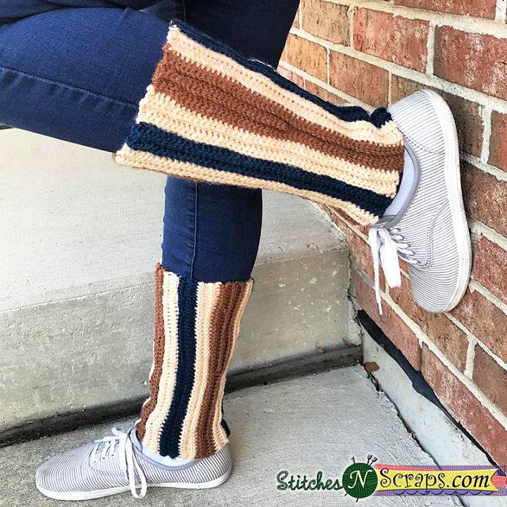Modern Crochet Stretchy Leg Warmers Pattern