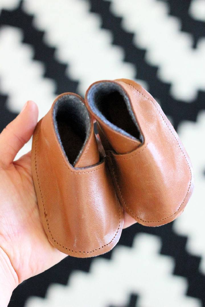 Modern DIY Leather Baby Boy Boots