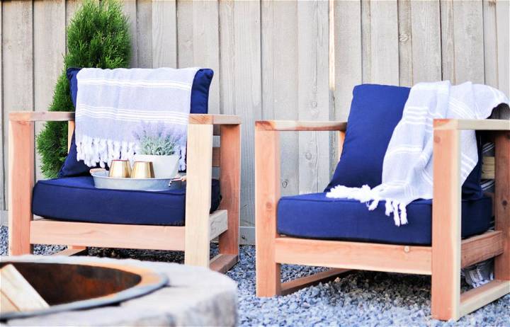 Modern DIY Outdoor Chairs