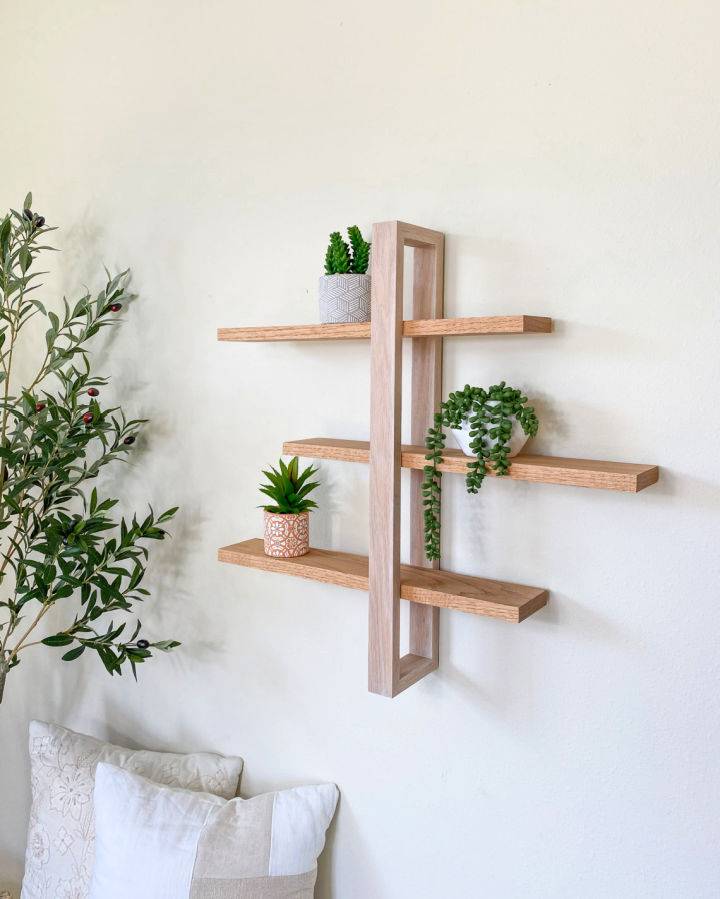 Modern DIY Wall Shelf Design