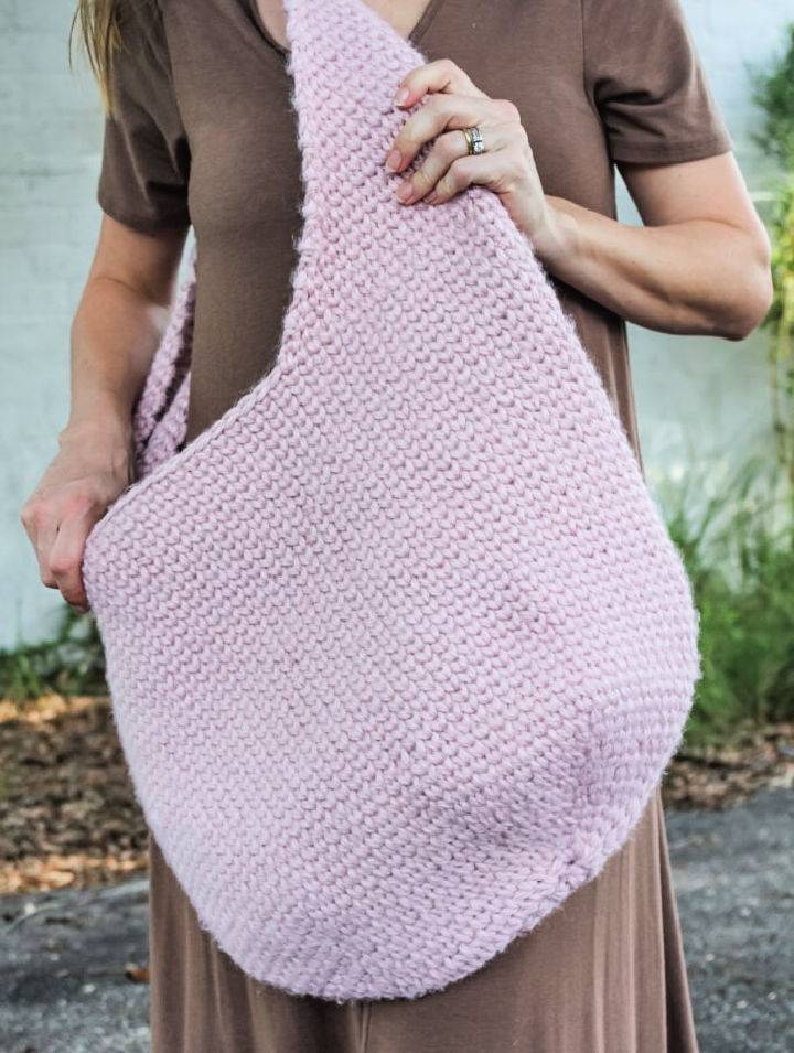 Modern Hobo Crochet Tote Bag Pattern