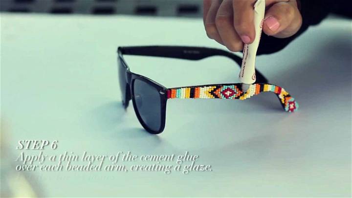 Mosley Tribes Beaded Sunglasses