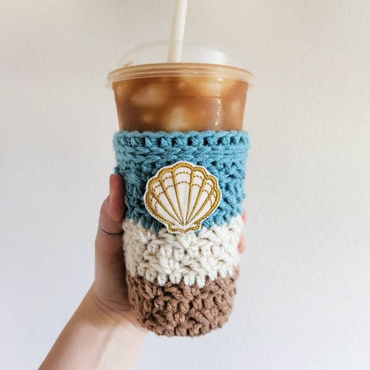 New Crochet Oceana Iced Cup Cozy Pattern