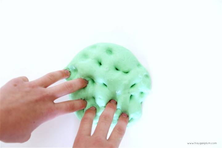 Non Toxic Fluffy Slime Recipe