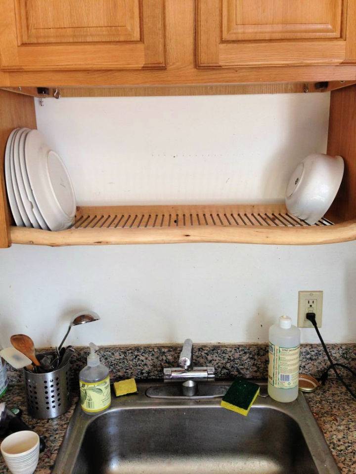 Building an Over the Sink Dishrack