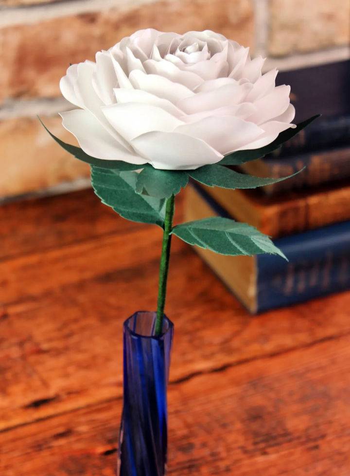 Easy to Make Paper Rose