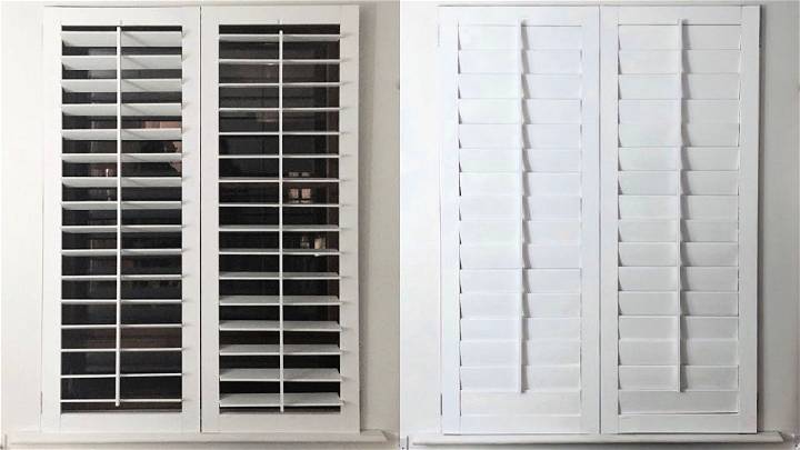 Plantation Shutters From Scratch Tutorial