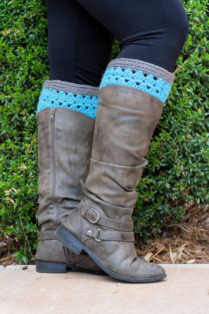 Pretty Crochet Boot Cuffs Pattern