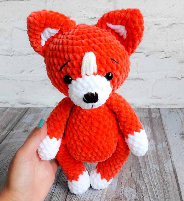 Pretty Crochet Fox Amigurumi Pattern