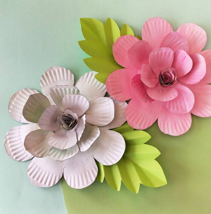 DIY Paper Plate Flower