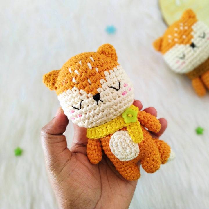 Simple Crochet Amigurumi Fox Pattern