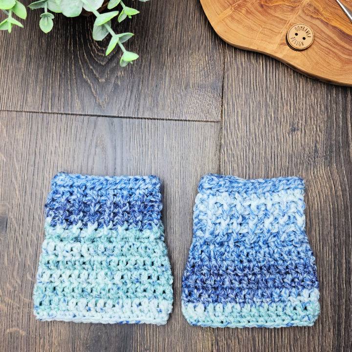 Simple Crochet Boot Cuff Pattern