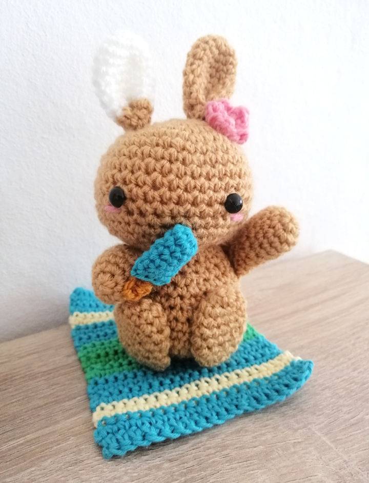 Simple Crochet Meet the Beach Bunny Pattern