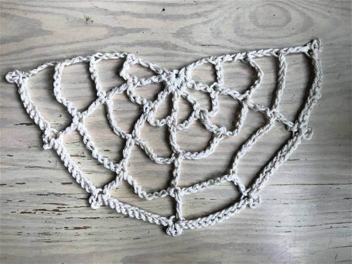 Simple Crochet Spider Web Pattern